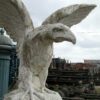 Z* SOLD – SIMILAR WANTED – Stunning Reclaimed 20th Century Stone Eagle With Base