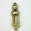 Antique Solid Brass Lady Escutcheon
