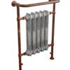 Carron ‘The Wilsford’ Copper Towel Rail & Cast Iron Radiator Combo