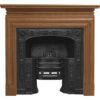 ‘The Queensferry’ Black Cast Iron Hob Grate Fireplace Insert