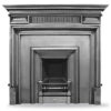 ‘The Royal’ Narrow Full Polish Cast Iron Fireplace Insert