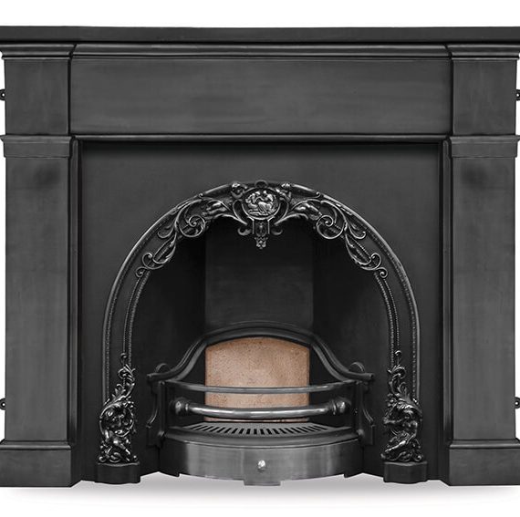'The Cherub' Highlight Polish Fireplace Insert - Warwick Reclamation