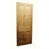 Reclaimed Pine Hand Made 4 Panel Doors – 78 x 33 x 1.5 Inches