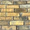 Weathered London Stock 2.5″ Hand Made Brick Slips / Brick Wall Tiles