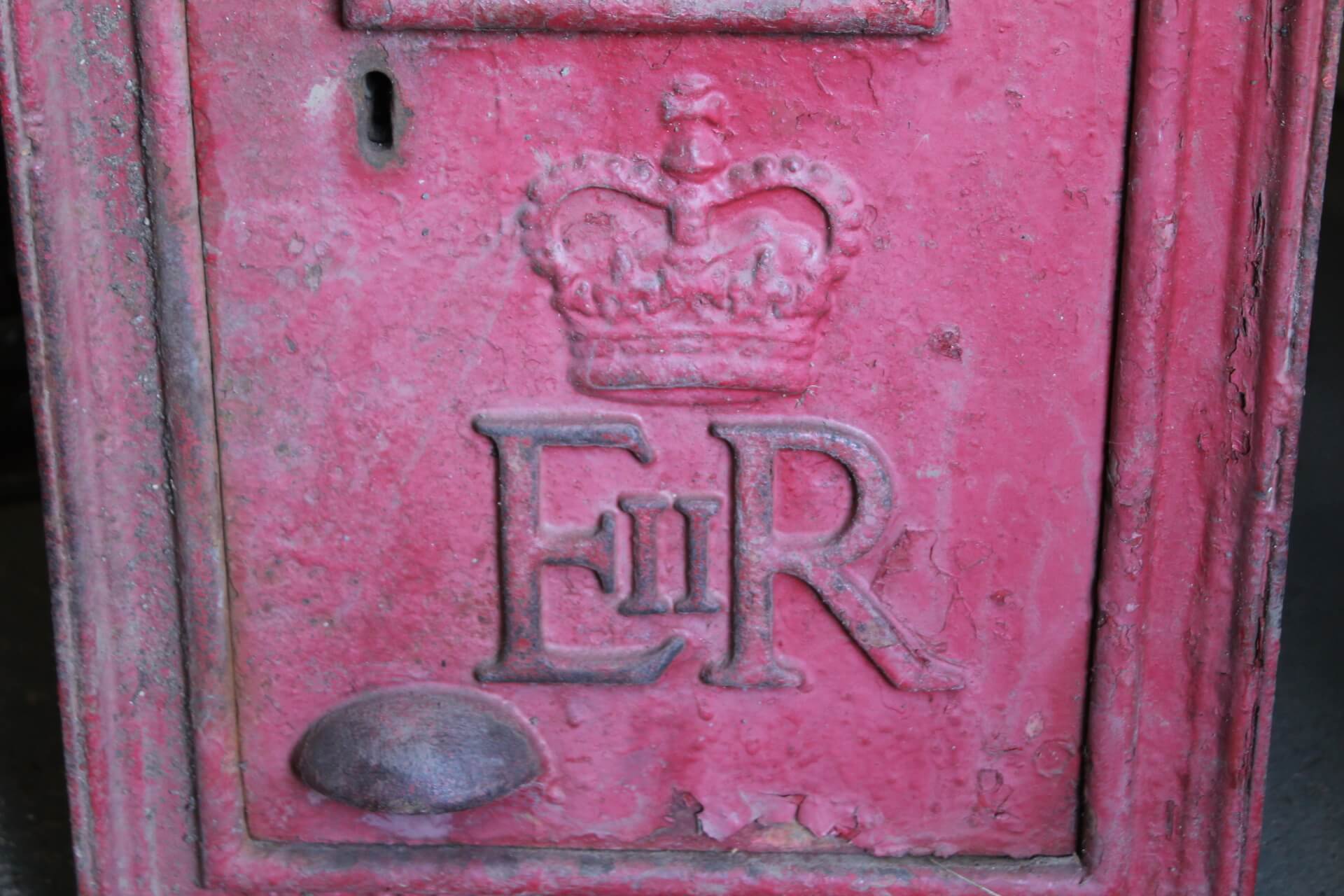 Genuine Original ER II Elizabeth 2nd Post Office Pillar Box - Warwick ...