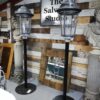 Reclaimed Eastbourne Pier Spun Aluminium Freestanding Lamps