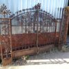 z* SOLD -Spectacular Pair of C1900 French Wrought Iron Estate Gates