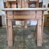 Original Arts and Crafts Hand Crafted Pine Fireplace Surround