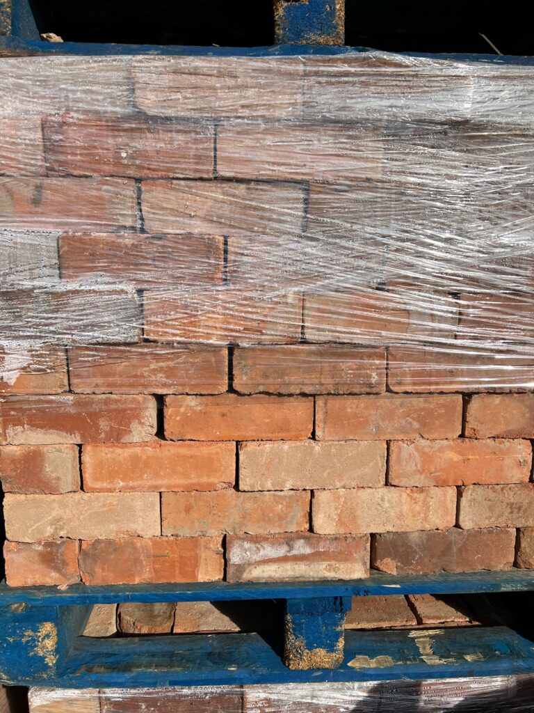 Reclaimed 3 Inch Birmingham Wirecut Bricks Warwick Reclamation